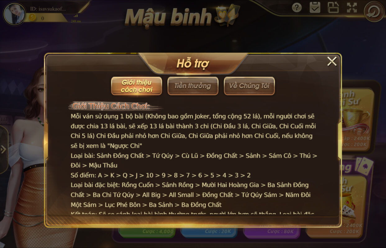 Kinh nghiệm chơi game Mậu Binh luôn thắng tại link tai 789club.